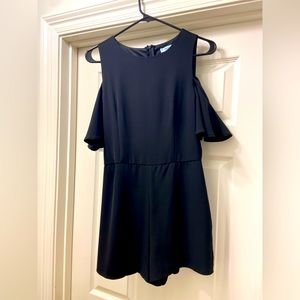 She + Sky size small black romper. Worn once! Like new!
